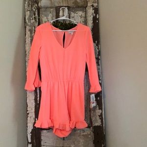 Brand new Gianni Bini ruffle romper